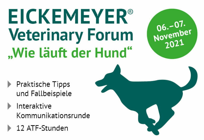 4 EICKEMEYER Veterinary Forum 2021 hunderunden